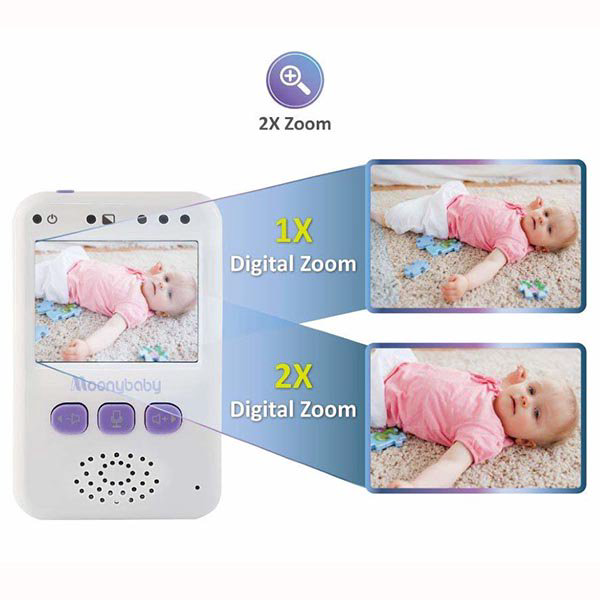 Видеоняня Moonybaby 55931 белая купить,NaN