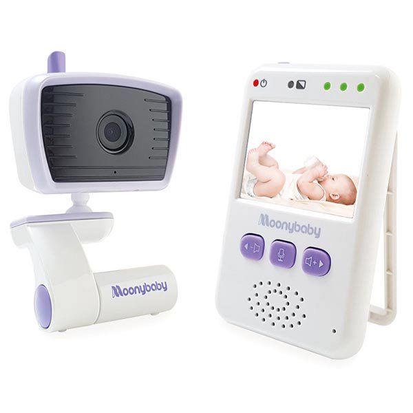 Видеоняня Moonybaby 55931 белая купить,NaN