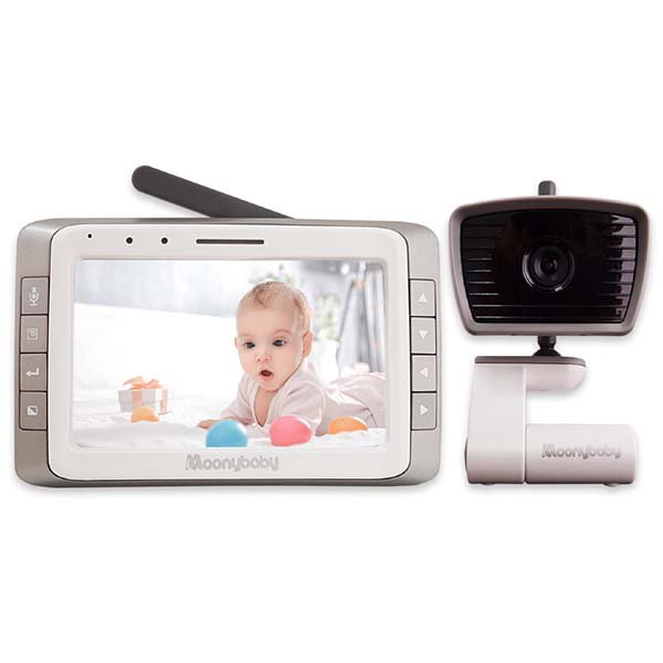 Видеоняня Moonybaby 55935 белая купить,NaN