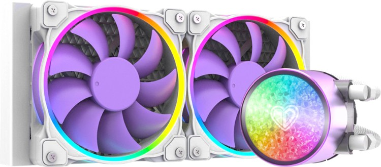 Система водяного охлаждения ID-Cooling Pinkflow 240 Diamond Purple
