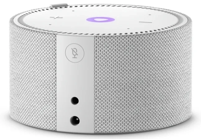 Портативная колонка Яндекс Yandex mini 2 без часов YNDX-00021 серая - ForteMarket Портативная колонка Яндекс Yandex mini 2 без часов YNDX-00021 серая купить,0