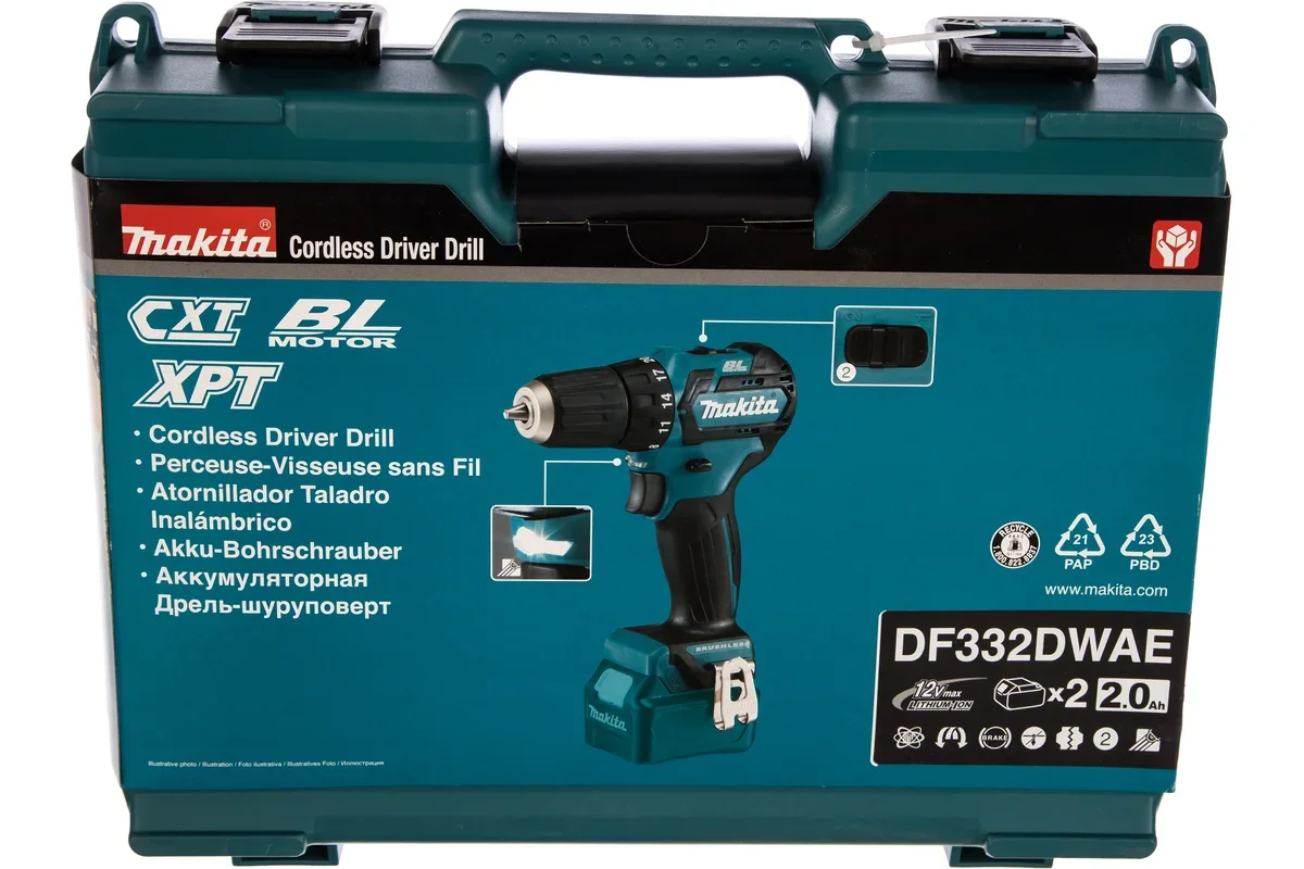 Дрель-шуруповерт Makita DF332DWAE - ForteMarket Дрель-шуруповерт Makita DF332DWAE купить,141760