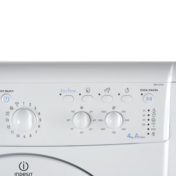 Стиральная машина Indesit IWUC 4105 CIS белая купить,NaN