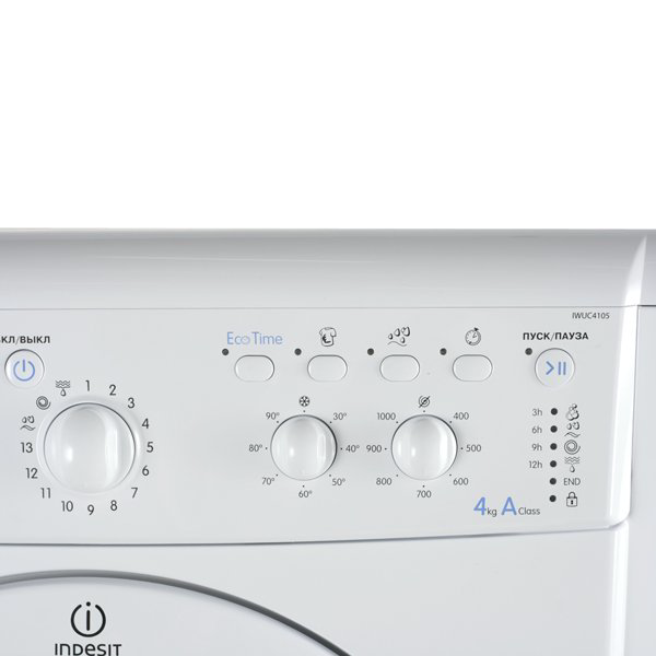Стиральная машина Indesit IWUC 4105 CIS белая купить,NaN