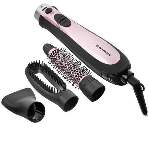 Фен-щетка Brayer  BR3130GD черная купить,NaN