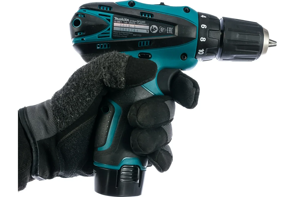 Дрель-шуруповерт Makita DF330DWE купить,89900