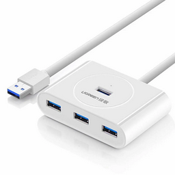 USB Hub Ugreen CR113 1м белый