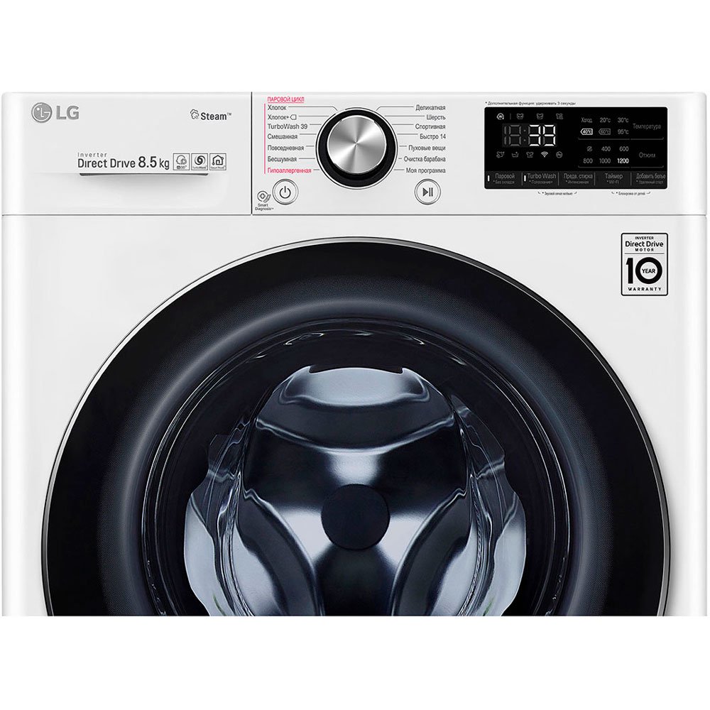 Стиральная машина LG F2V9GW9W белая