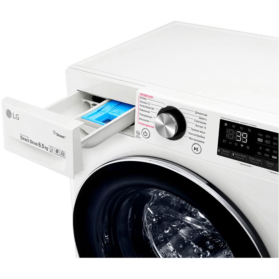 Стиральная машина LG F2V9GW9W белая