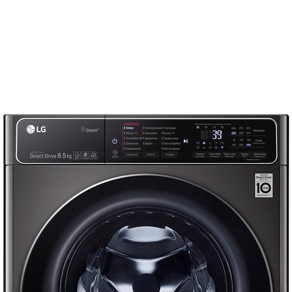 Стиральная машина LG F2T9GW9P черная купить,NaN