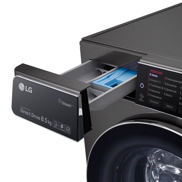 Стиральная машина LG F2T9GW9P черная купить,NaN