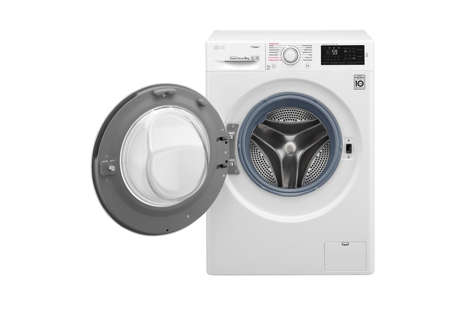 Стиральная машина LG F4M5TS3W белая