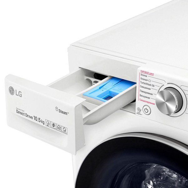 Стиральная машина LG TW4V7RW1W белая купить,NaN