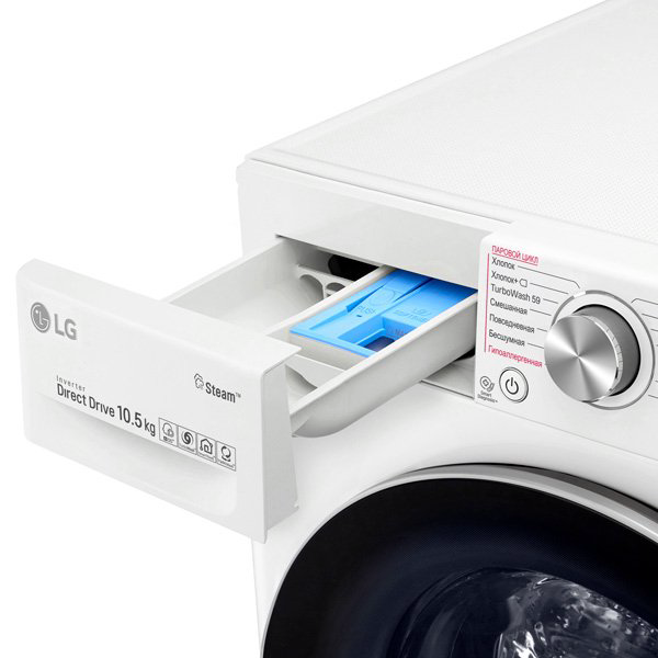 Стиральная машина LG TW4V7RW1W белая купить,NaN