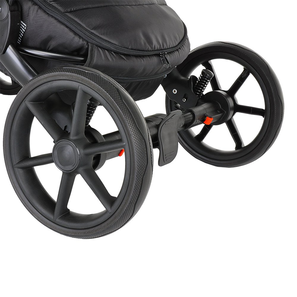 Коляска 2в1 Pituso Confort Plus Кожа Cappuccino/Black купить,NaN