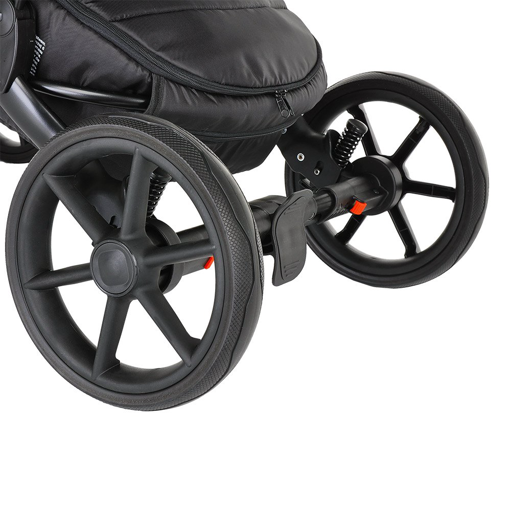 Коляска 2в1 Pituso Confort Plus Кожа Cappuccino/Black купить,NaN