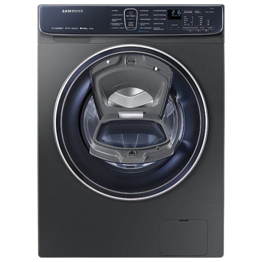 Стиральная машина Samsung WW70R62LATXDLD темно-серая купить,NaN