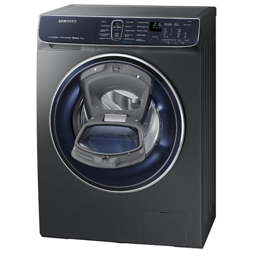 Стиральная машина Samsung WW70R62LATXDLD темно-серая купить,NaN