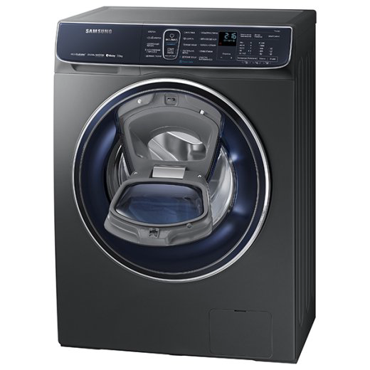 Стиральная машина Samsung WW70R62LATXDLD темно-серая купить,NaN