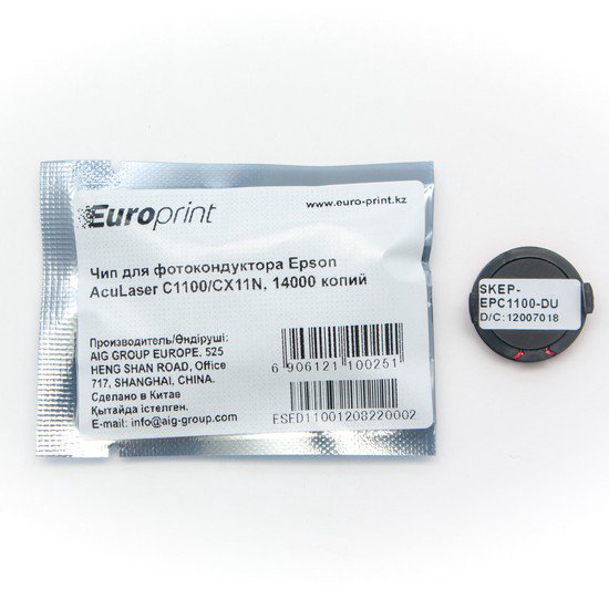 Чип Europrint Epson C1100D черный купить,NaN