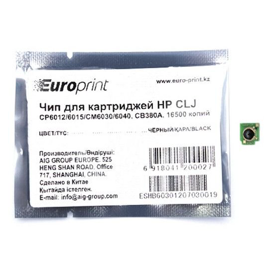 Чип Europrint HP CB380A черный купить,NaN