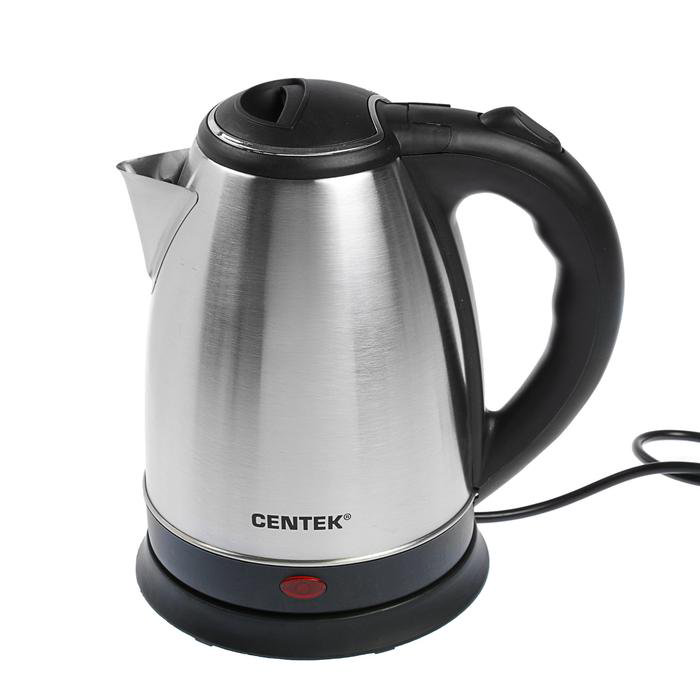 Электрочайник Centek CT-1068 2л серебристый купить,6990
