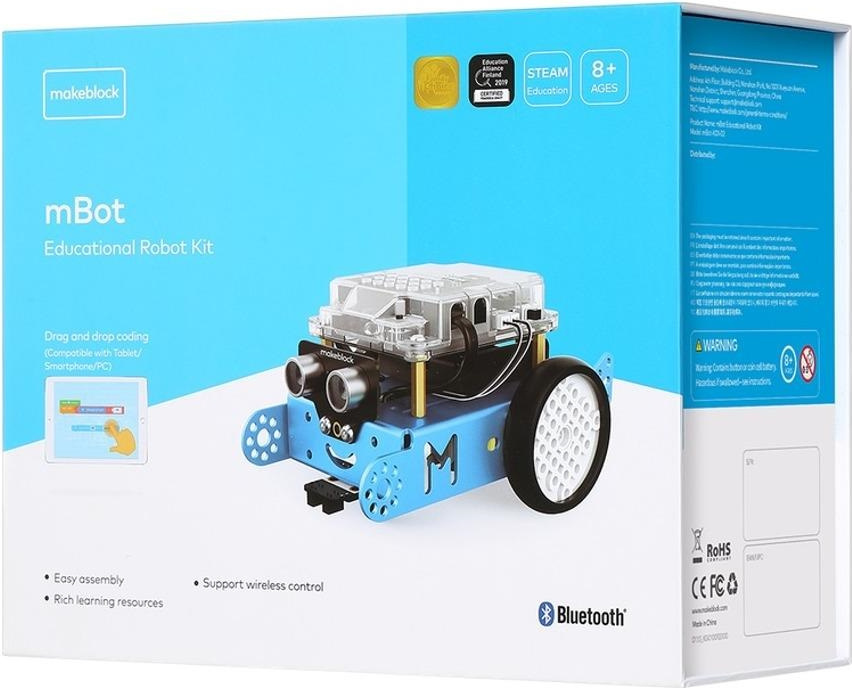 Робот-конструктор Makeblock mBot V1.2 P1050017 синий