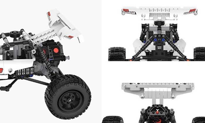 Конструктор Xiaomi Mi Desert car SMSC01IQI 490 деталей купить,NaN