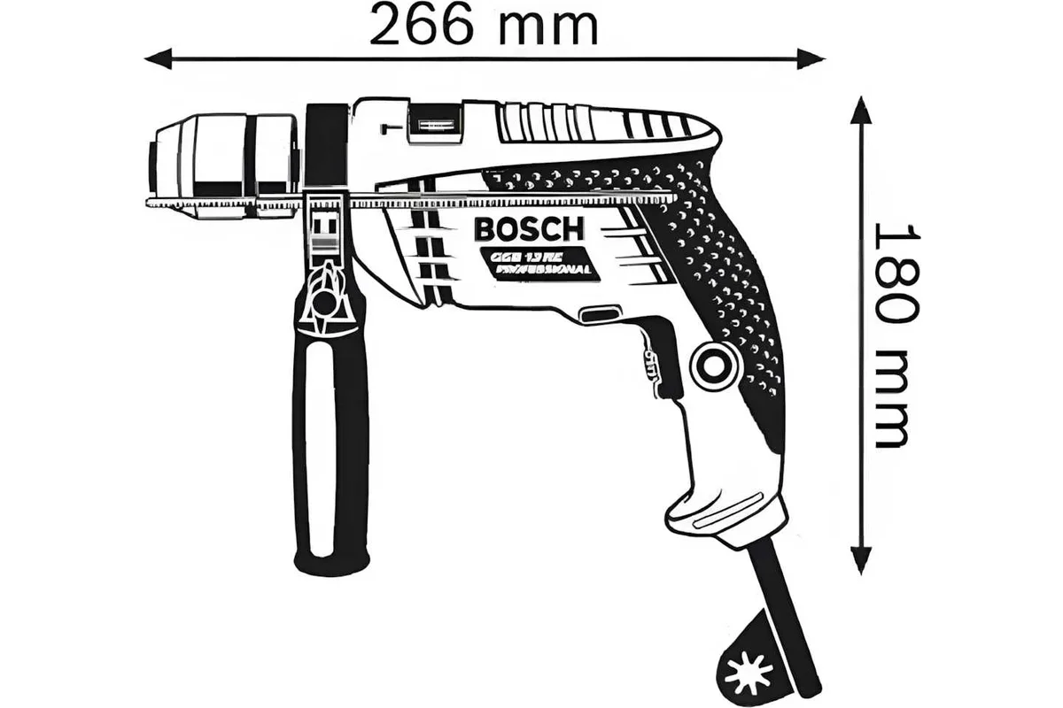 Дрель Bosch GSB 13 RE купить,42390