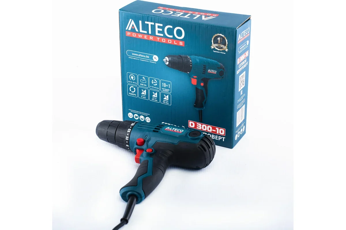 Шуруповерт Alteco D 300-10 D 0327 27458 купить,NaN