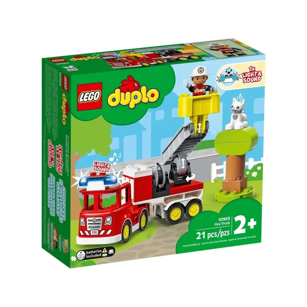 Конструктор Lego Classic Пожарная машина 10969 21 деталь купить,NaN