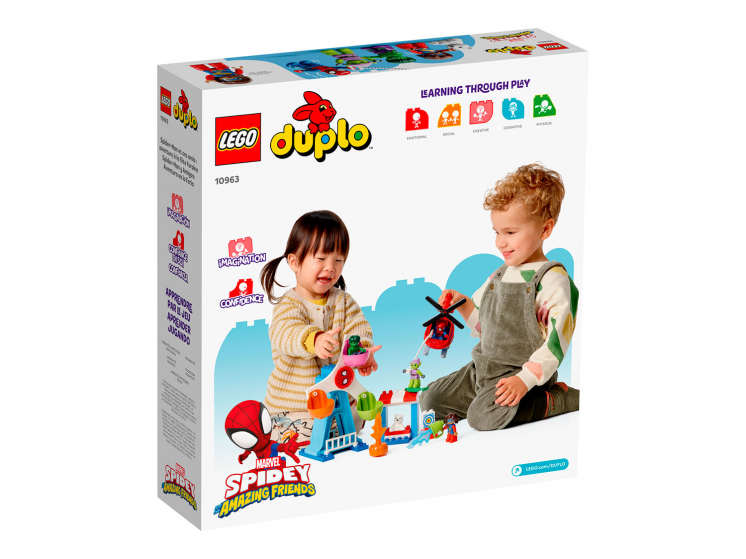 Конструктор Lego Duplo Super Heroes Человек-паук и друзья: Приключения на ярмарке 10963 41 деталь купить,NaN