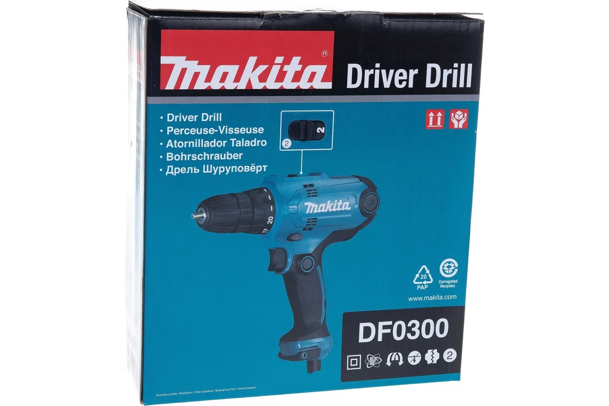 Дрель-шуруповерт Makita DF0300 - ForteMarket Дрель-шуруповерт Makita DF0300 купить,0