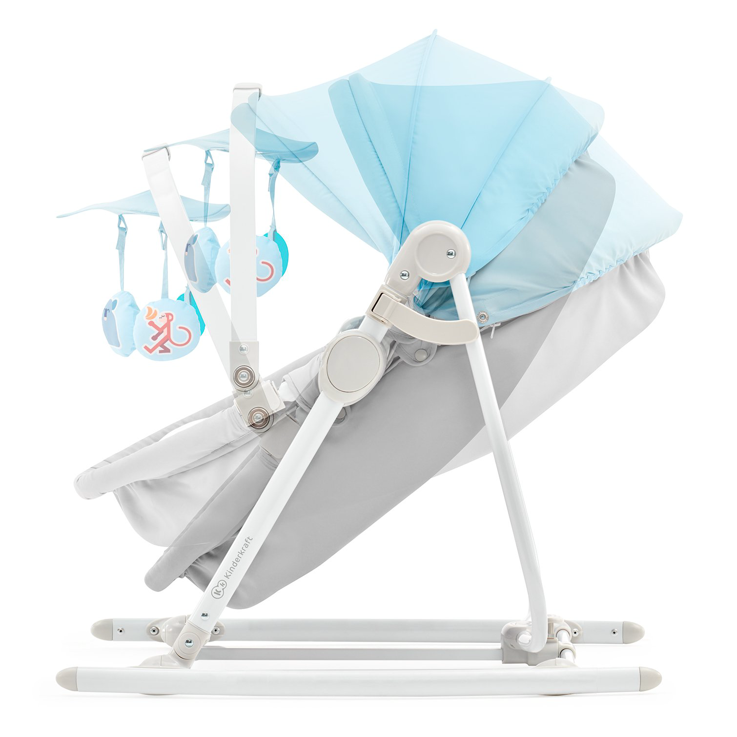 Шезлонг 5в1 Kinderkraft Unimo Light Blue купить,NaN