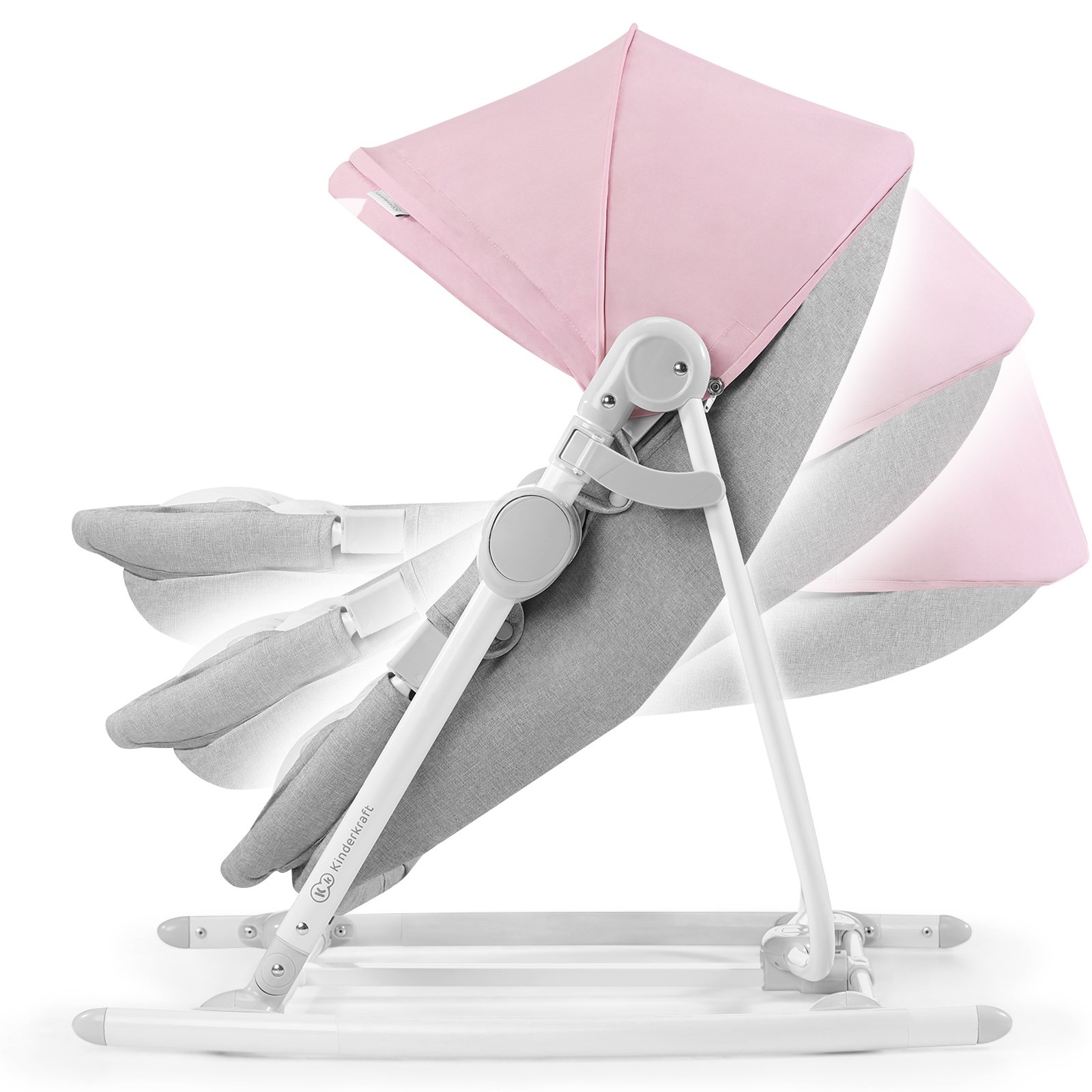 Шезлонг 5в1 Kinderkraft Unimo 2020 Peony Rose купить,NaN
