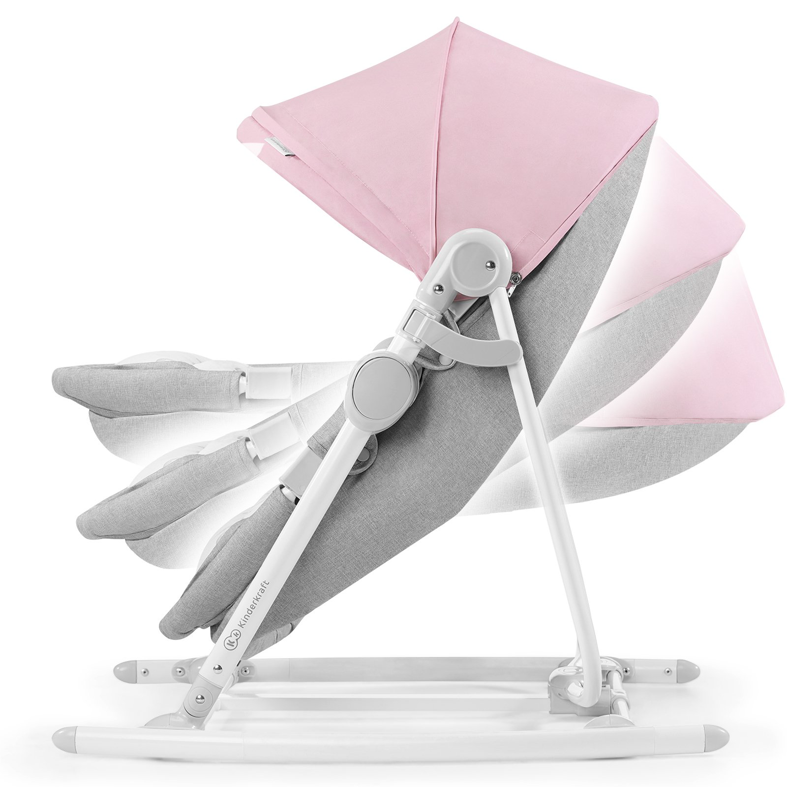 Шезлонг 5в1 Kinderkraft Unimo 2020 Peony Rose купить,NaN