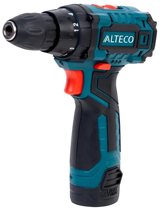 Дрель-шуруповерт Alteco CD 1210.1Li X2 33503