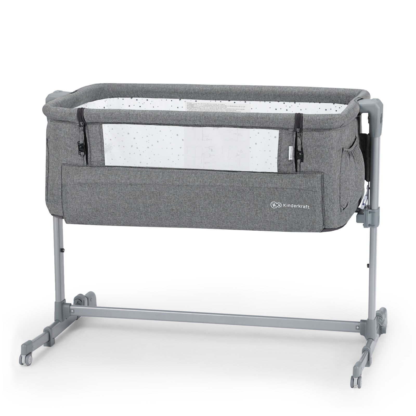 Колыбель Kinderkraft Neste Up Grey Melange купить,NaN