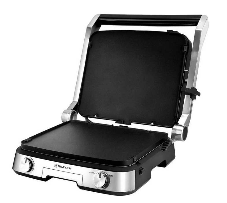 Гриль Brayer BR2001 серебристый купить,39990