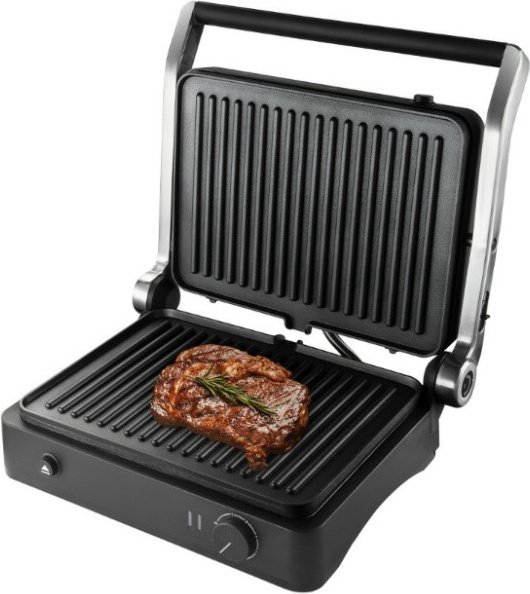 Гриль Redmond SteakMaster RGM-M822 черно-серебристый