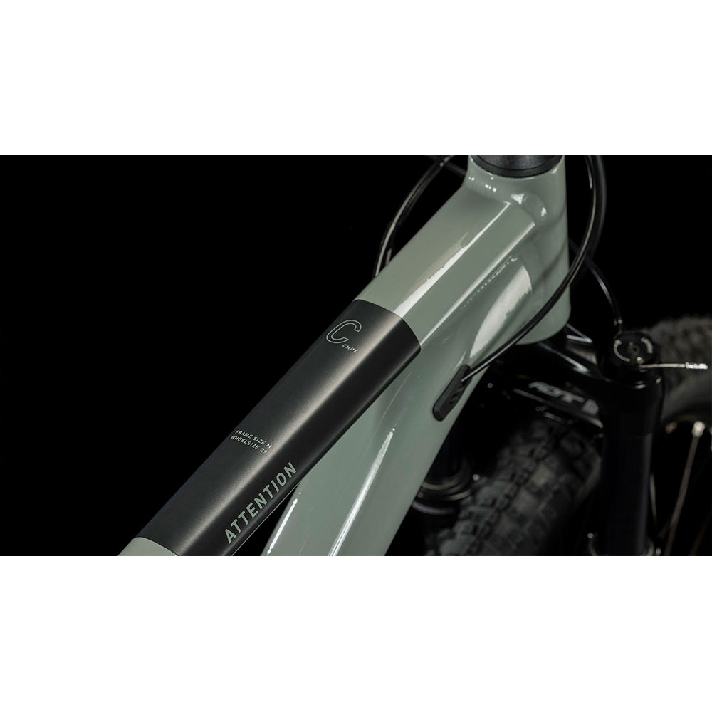 Велосипед Cube Attention 29" L-20 2023 swampgrey-black черно-серый купить,NaN
