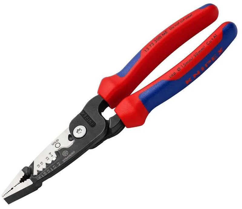 Knipex плоскогубцы 13 72 200 ME 200 мм купить,45905