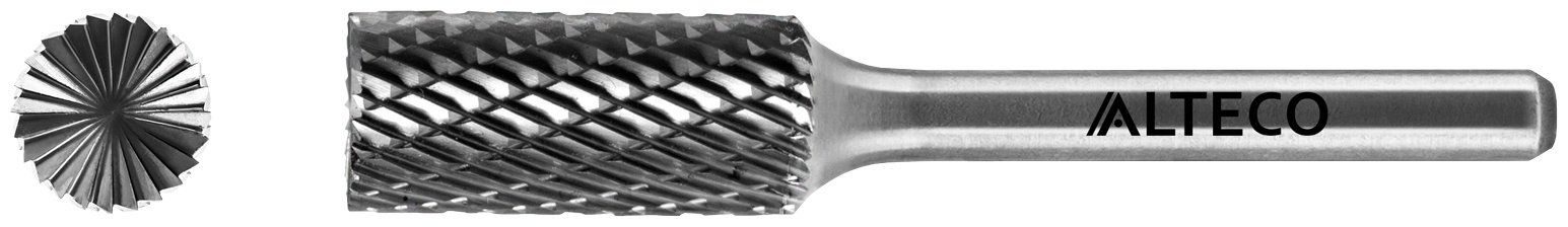 ALTECO борфреза прямая 8 мм, 1 шт. арт B 0820/6 MX 75635 купить,NaN