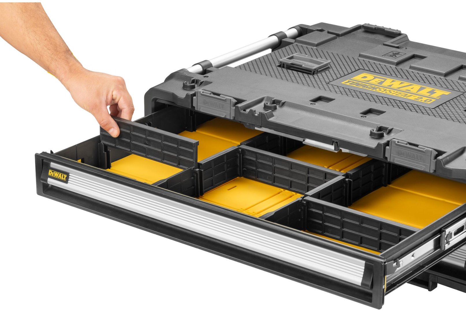 DeWALT ящик с органайзером DWST08520-1 (76х56х25 см)