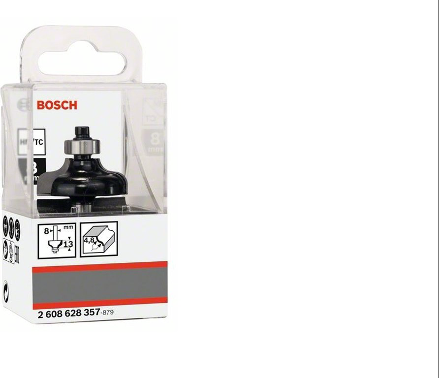 Bosch фреза профильная 31.8 мм, 1 шт. арт 2608628357