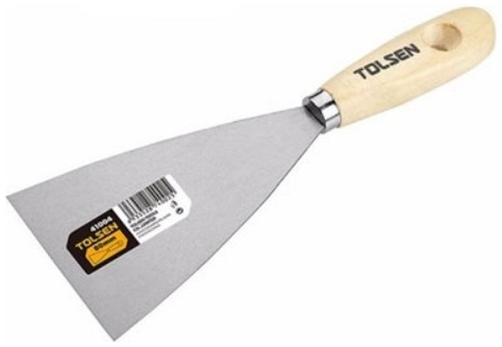Шпатель малярный TOLSEN 100 мм, сталь арт. 40005 купить,390