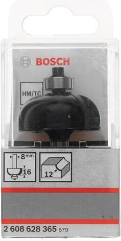 Bosch фреза галтельная 36.7 мм, 1 шт. арт 2608628365