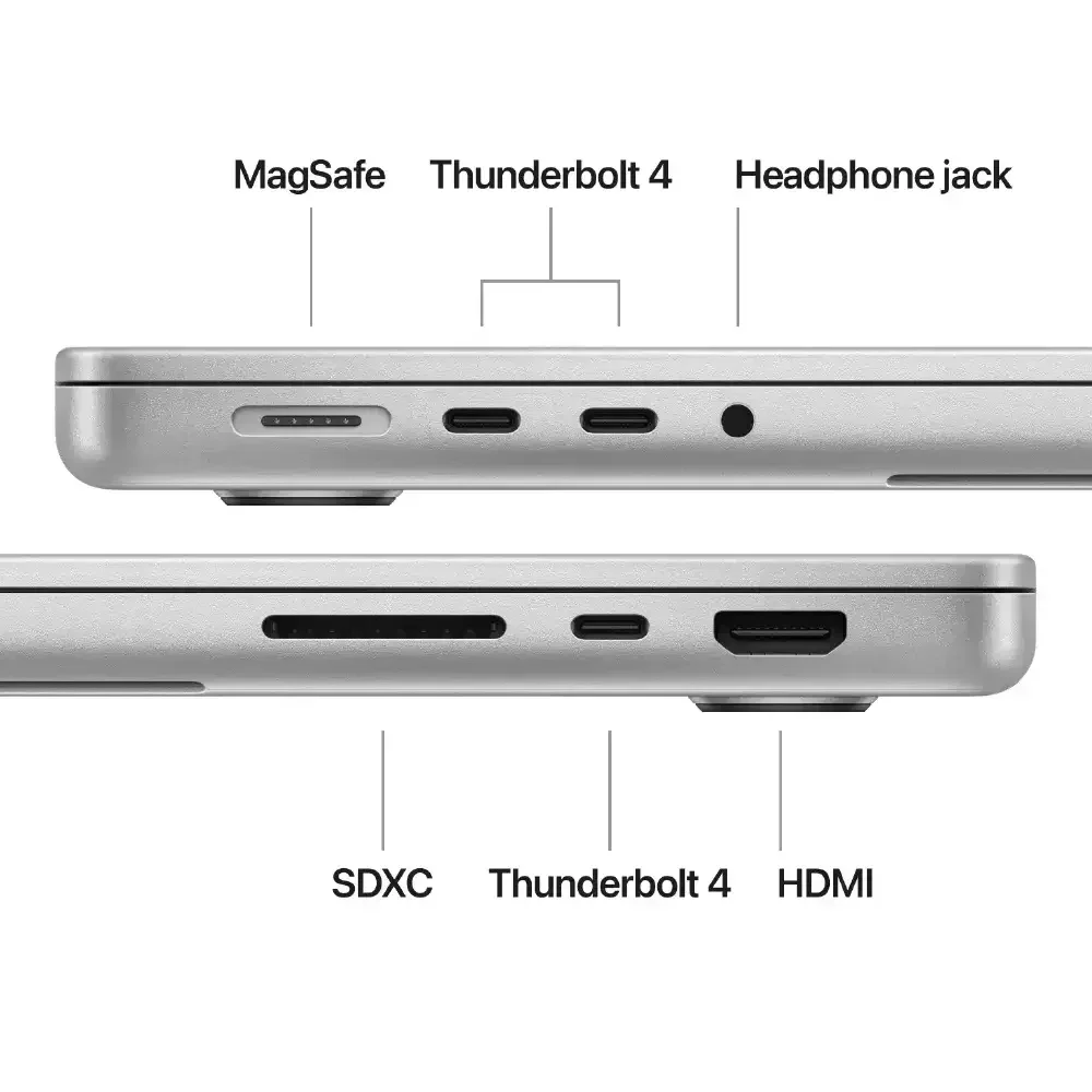 Ноутбук Apple MacBook Pro 14 2024 M4 16/512Gb MW2W3 Silver