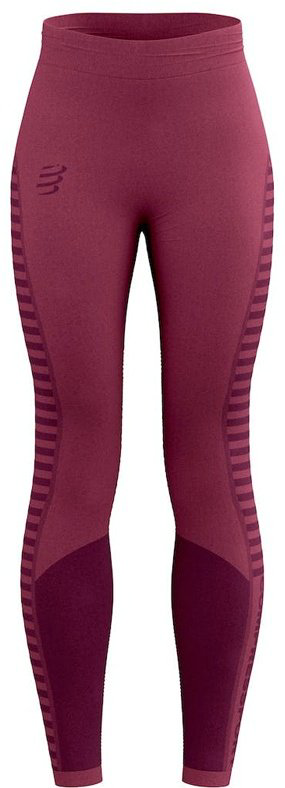 Тайтсы Compressport бордовый купить,NaN