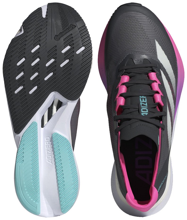 Кроссовки Adidas Adizero boston 12 black 37